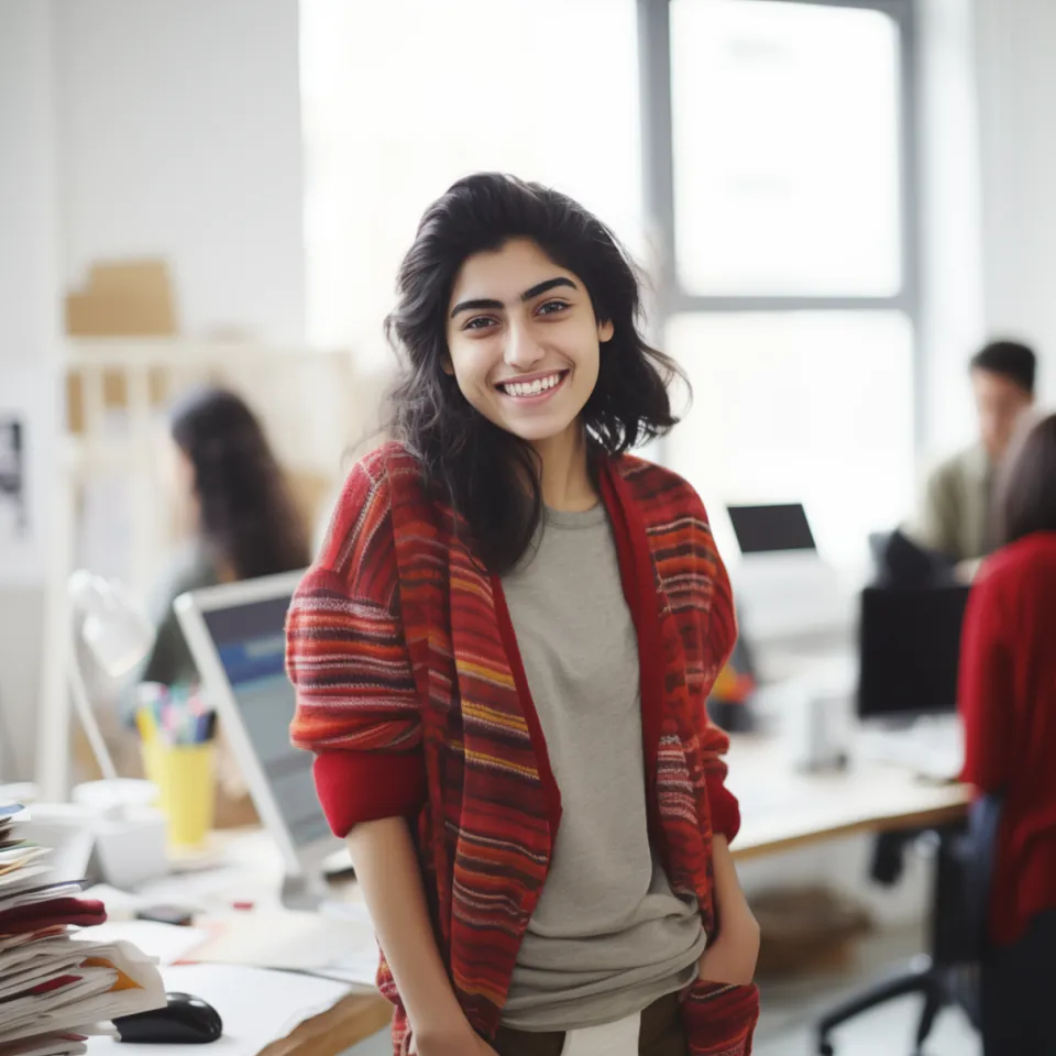 Foto de Sara Silva, cliente satisfeita